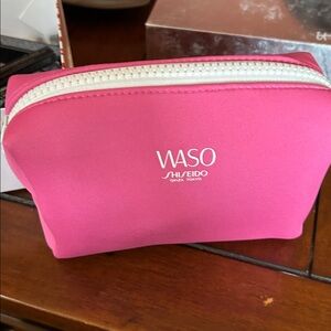 Shiseido WASO Vibrant Pink Cosmetic Case